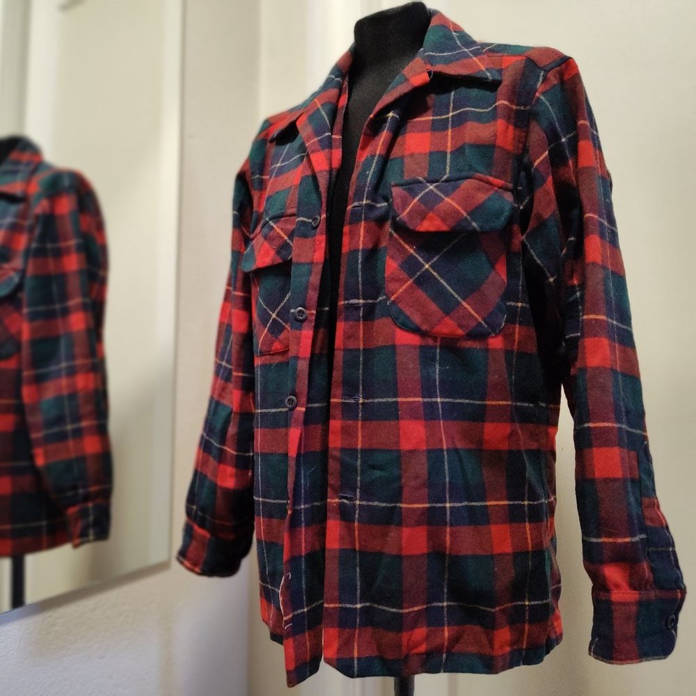 Pendleton wool tartan plaid shirt